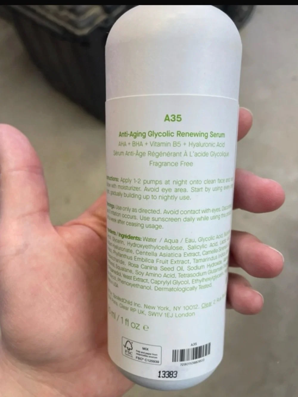 Spoiled Child S34 Clarifying Prebiotic Treatment For Acne-Prone Skin, Brand New
